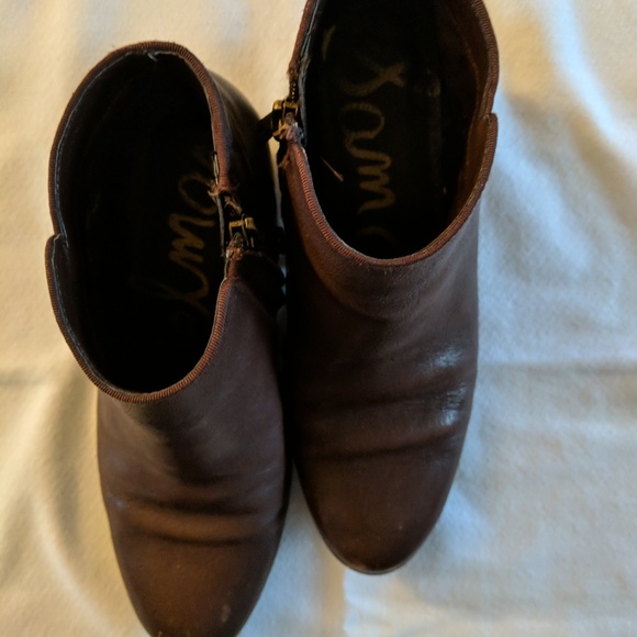 Sam Edelman Ankle Booties size 6.5/7 - Picture 5 of 6